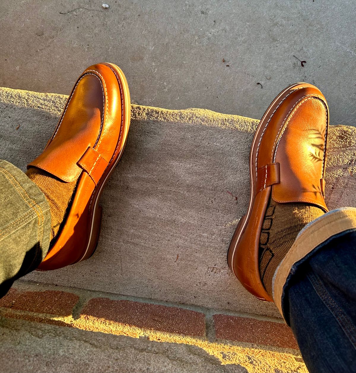 Photo by Vic on May 7, 2026 of the HELM Boots The Wilson in Helm Boots /Krumenauer Teak.