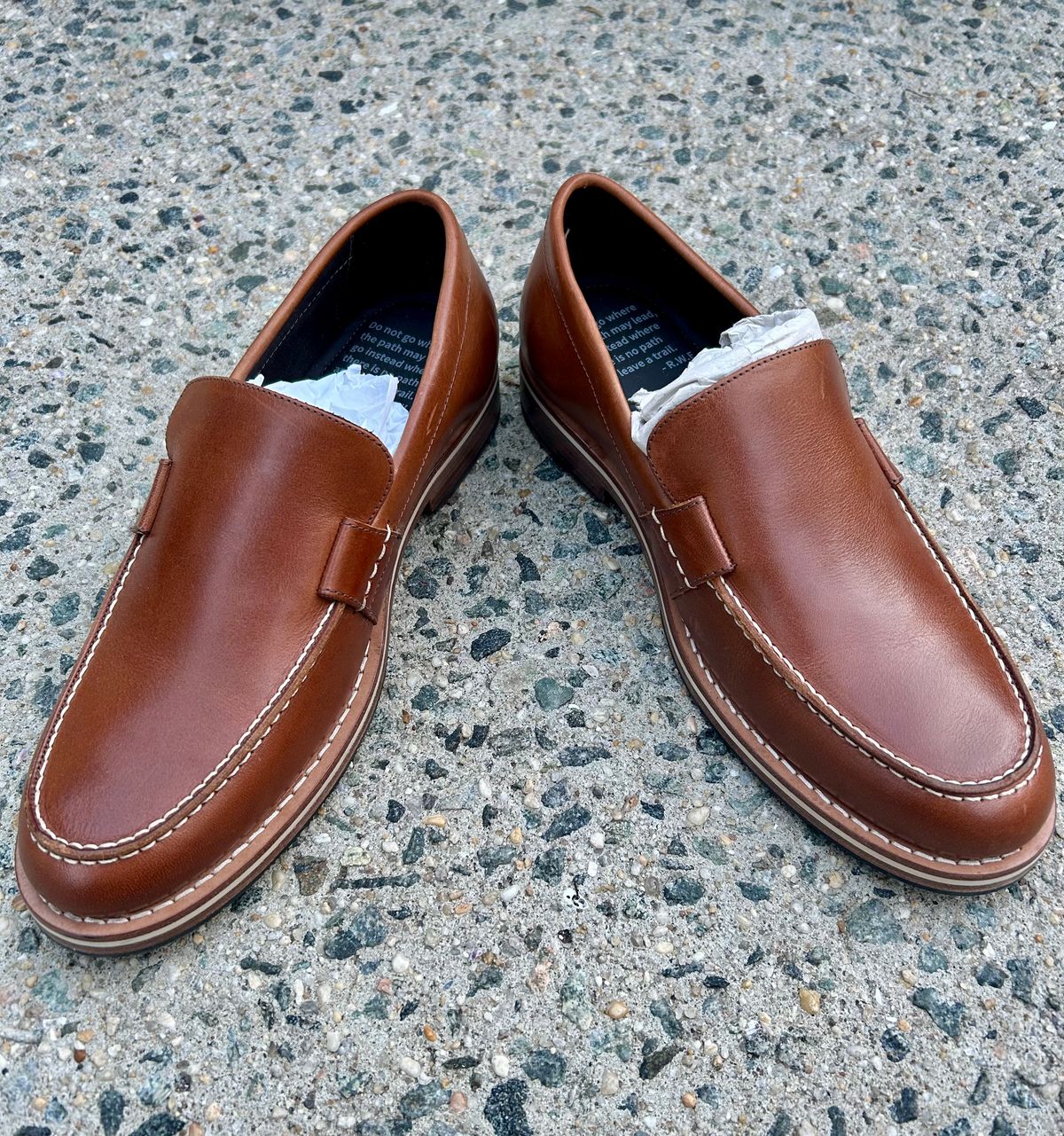 Photo by Vic on May 7, 2026 of the HELM Boots The Wilson in Helm Boots /Krumenauer Teak.