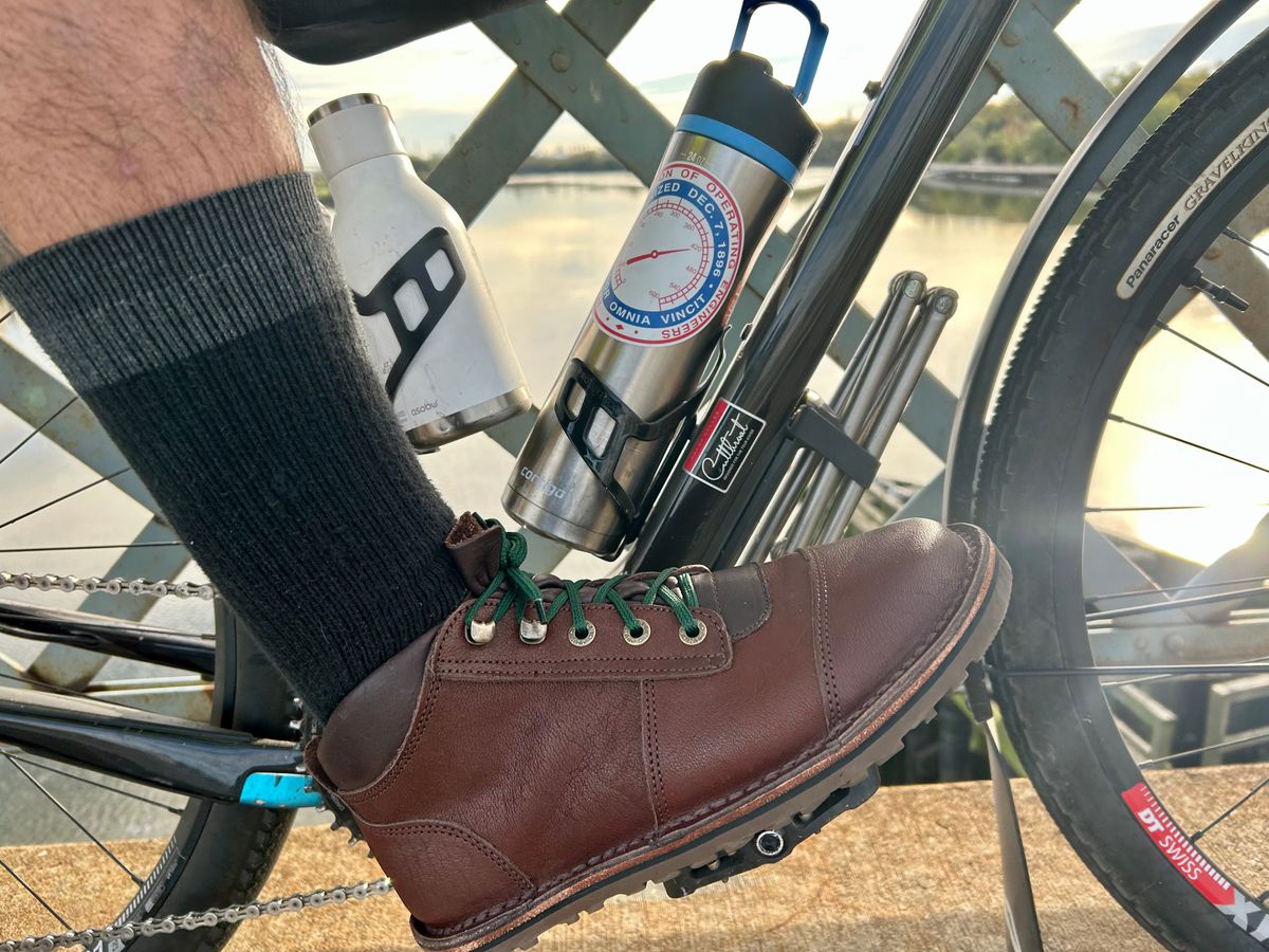 Photo by Vic on October 15, 2025 of the Jim Green African Ranger Barefoot Boot in African Buffalo Skin.