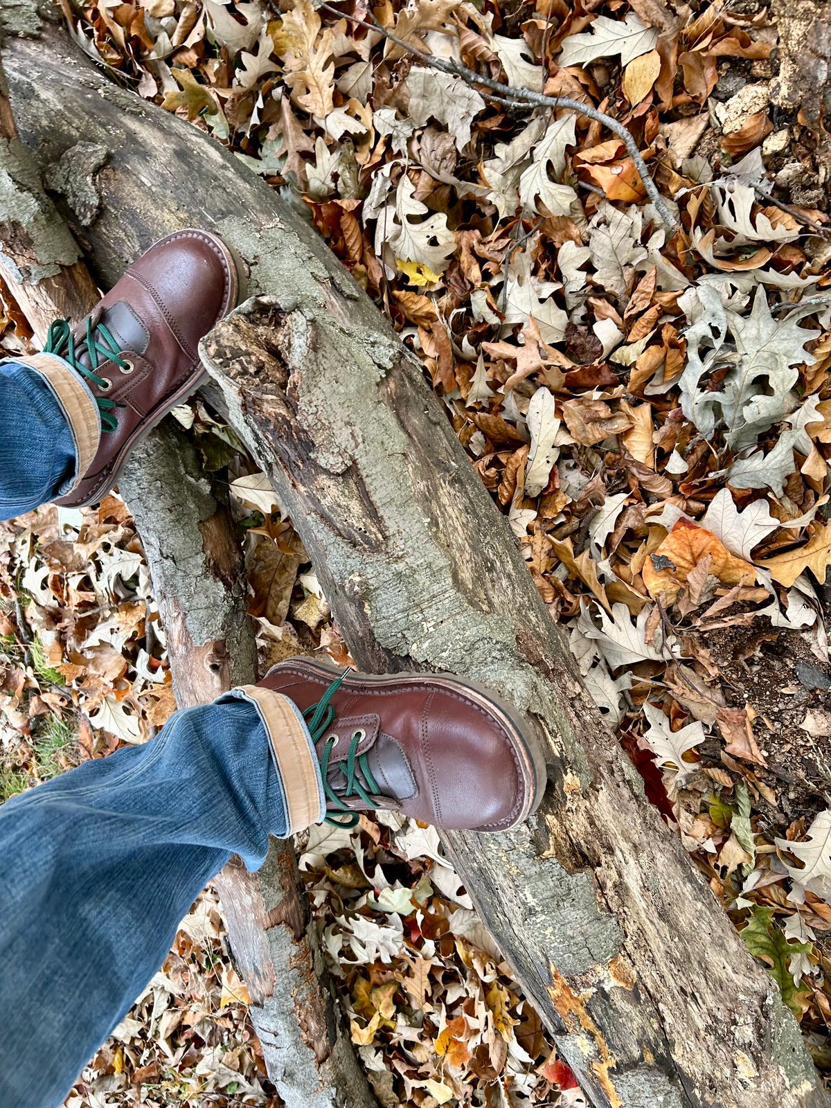 Photo by Vic on November 1, 2025 of the Jim Green African Ranger Barefoot Boot in African Buffalo Skin.