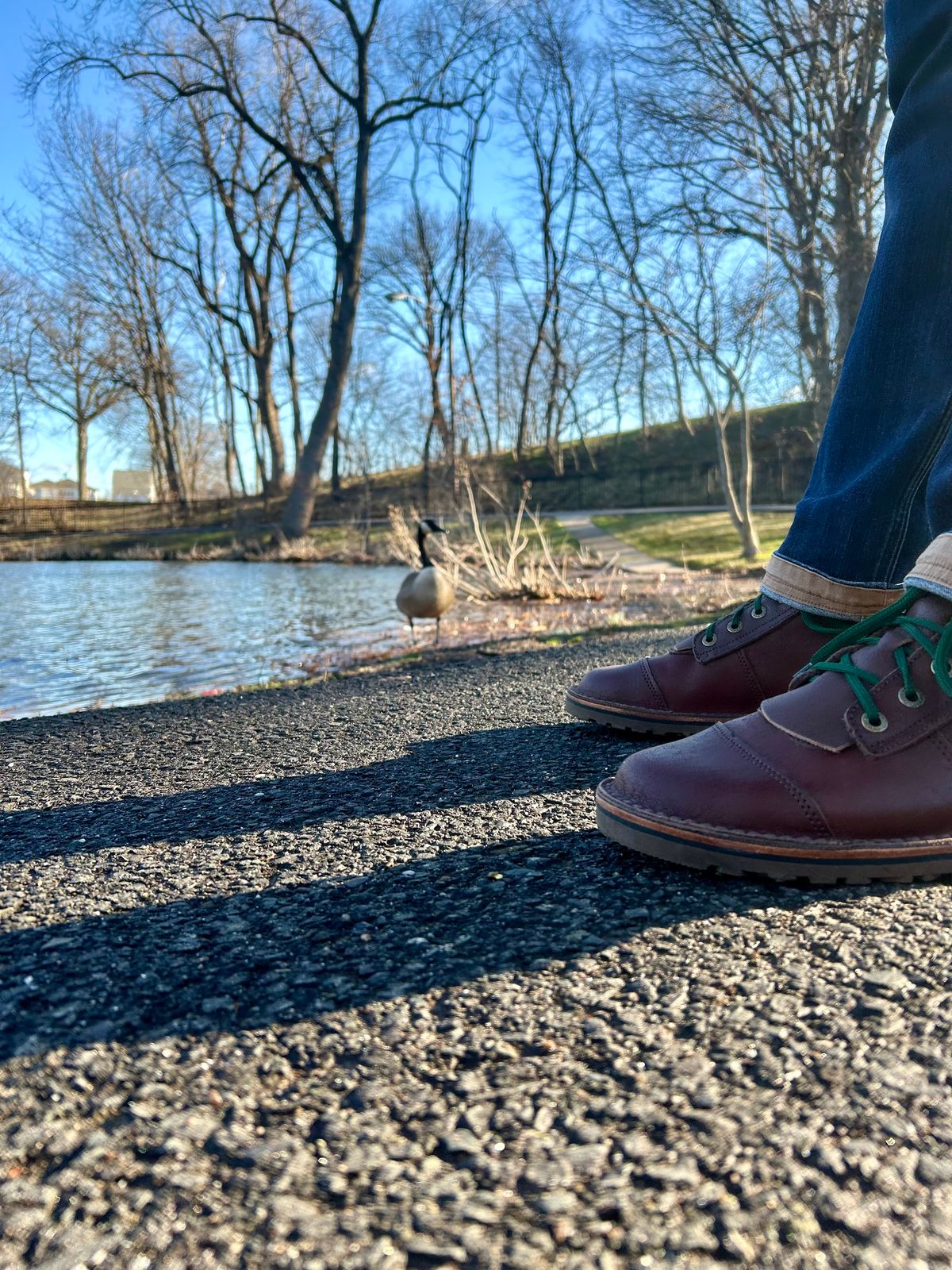 Photo by Vic on March 17, 2026 of the Jim Green African Ranger Barefoot Boot in African Buffalo Skin.