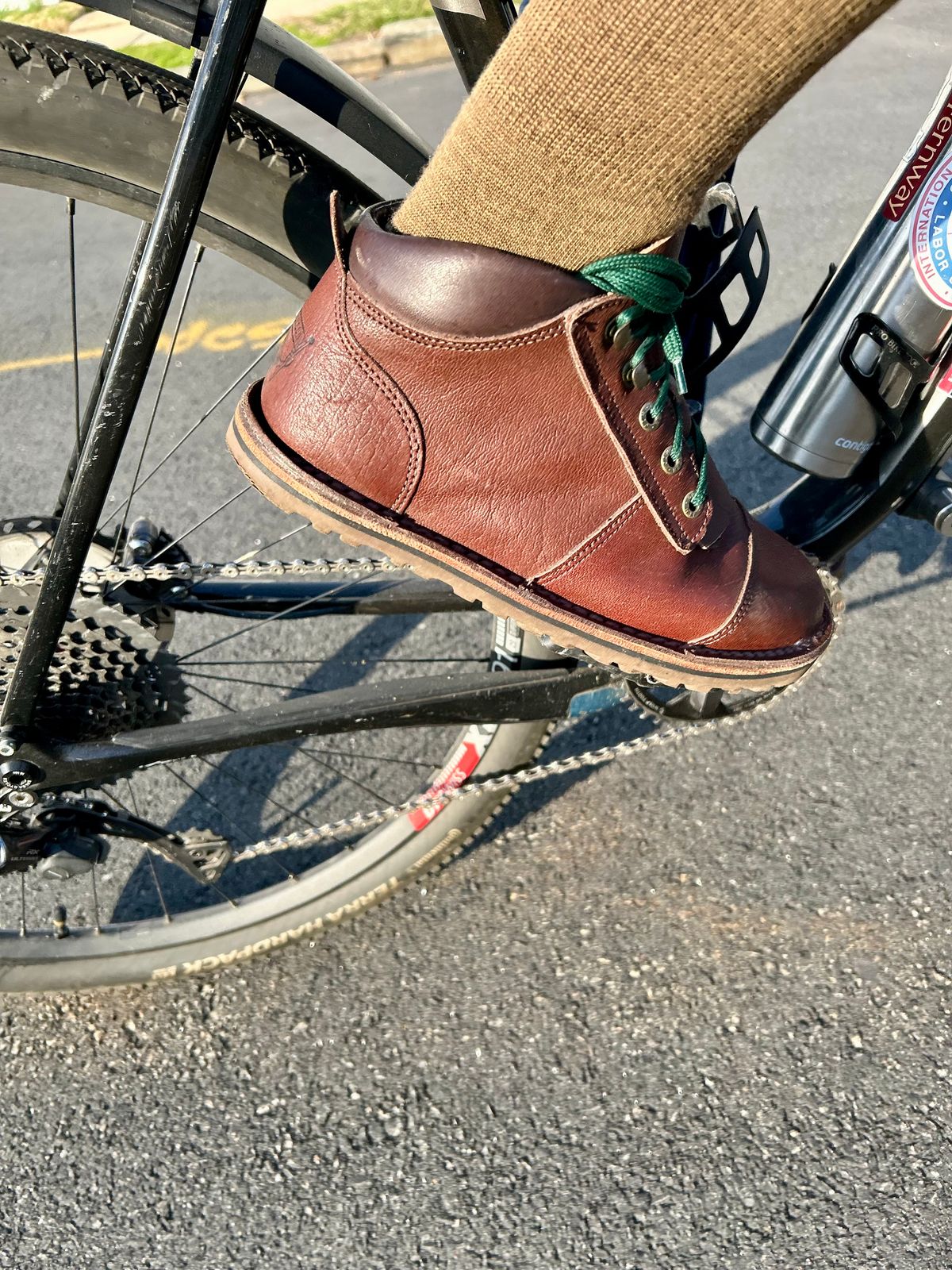 Photo by Vic on March 25, 2026 of the Jim Green African Ranger Barefoot Boot in African Buffalo Skin.