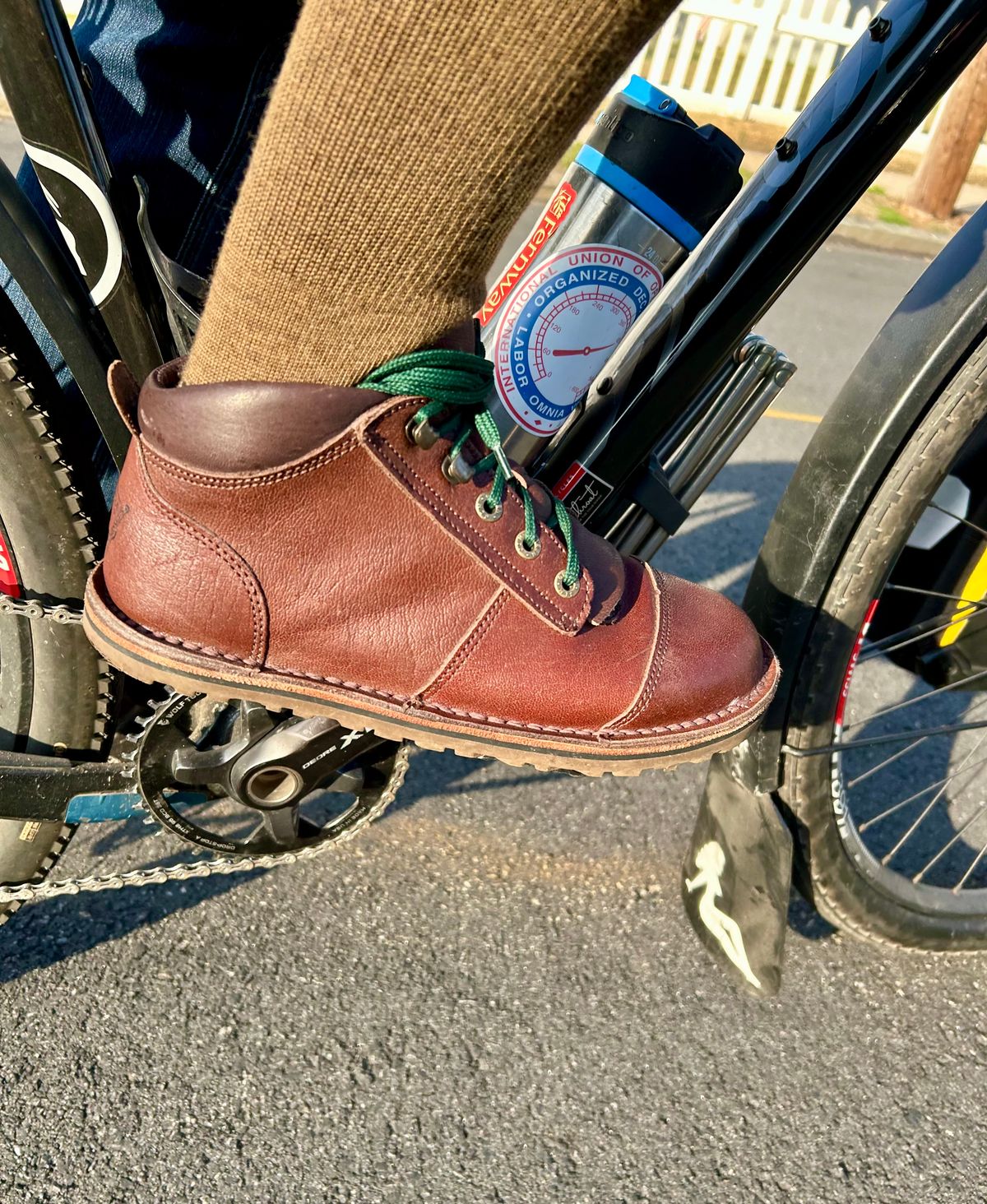 Photo by Vic on March 25, 2026 of the Jim Green African Ranger Barefoot Boot in African Buffalo Skin.