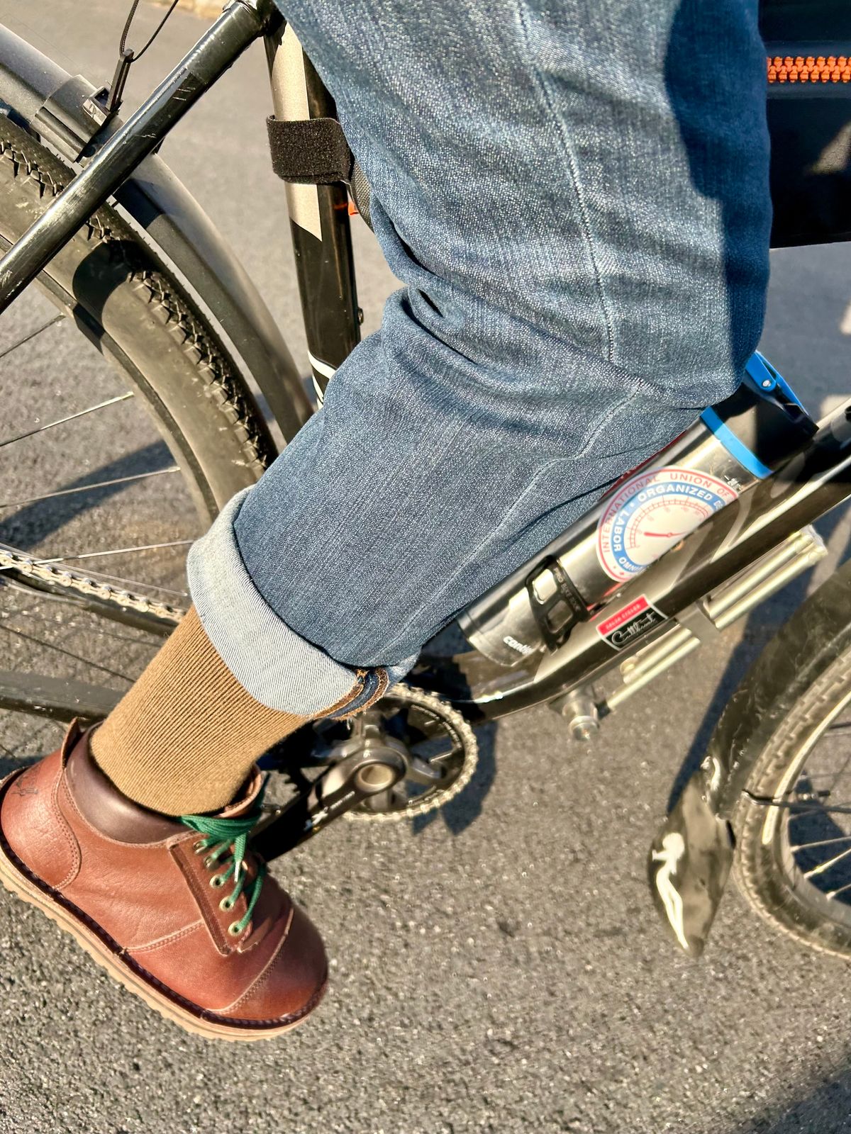Photo by Vic on March 25, 2026 of the Jim Green African Ranger Barefoot Boot in African Buffalo Skin.