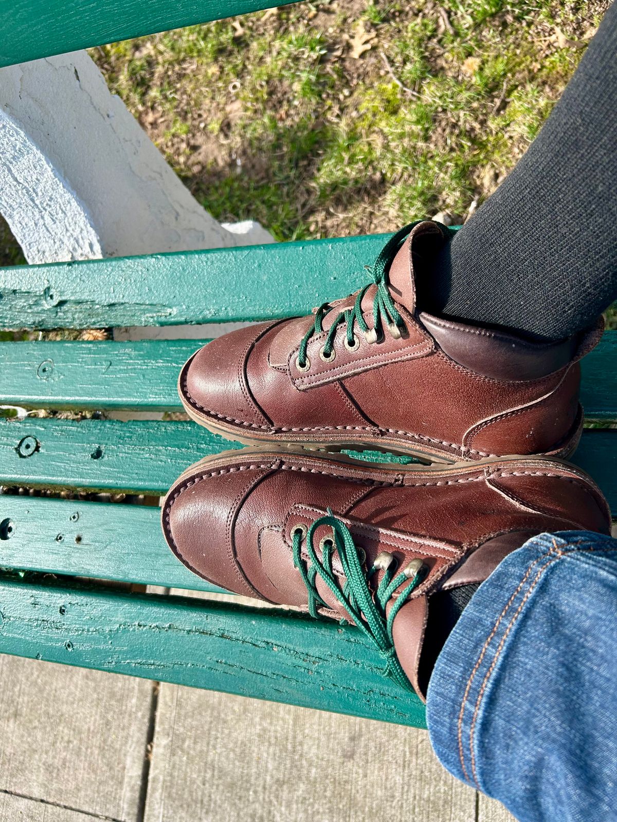 Photo by Vic on April 1, 2026 of the Jim Green African Ranger Barefoot Boot in African Buffalo Skin.