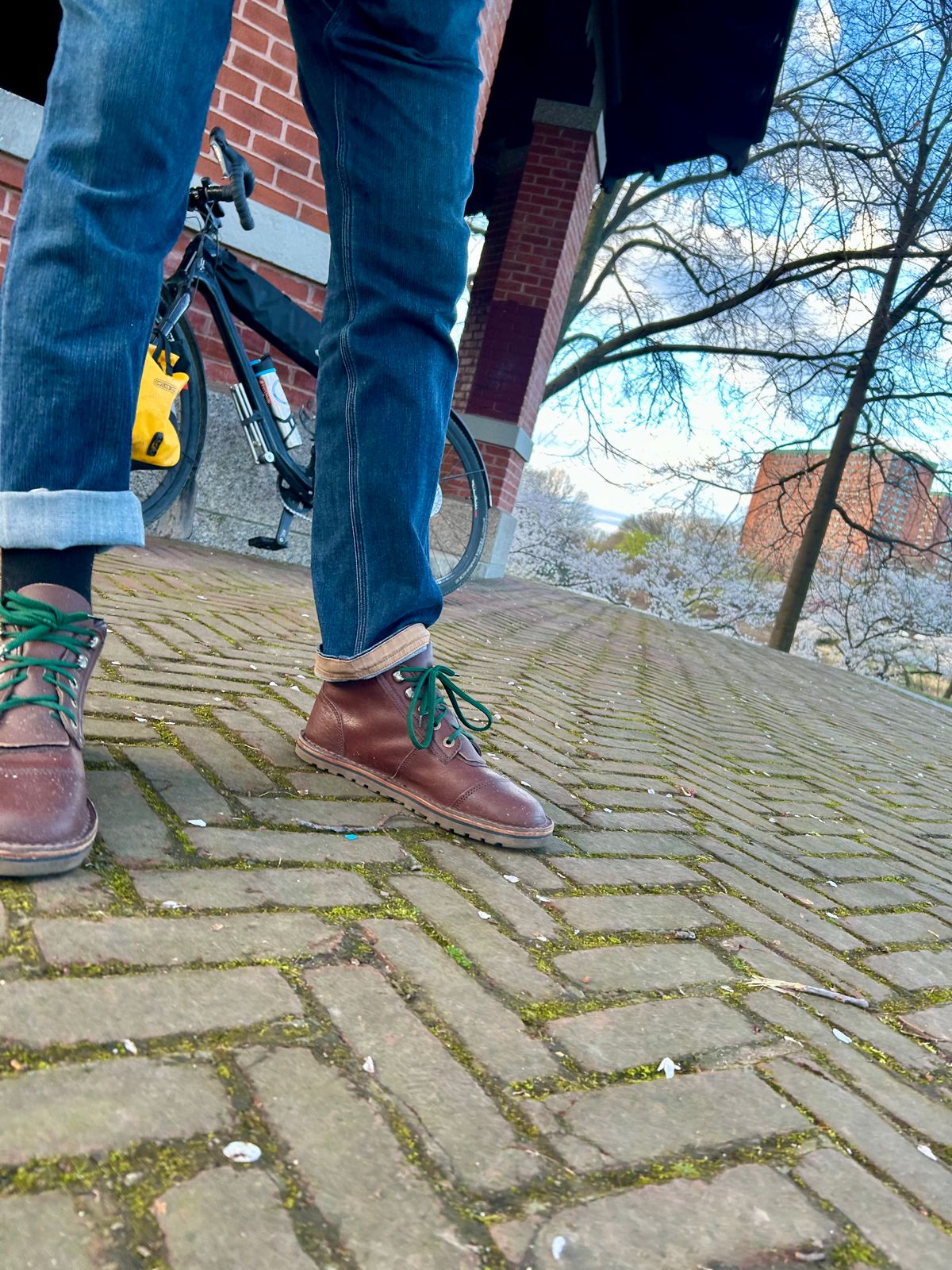 Photo by Vic on April 7, 2026 of the Jim Green African Ranger Barefoot Boot in African Buffalo Skin.