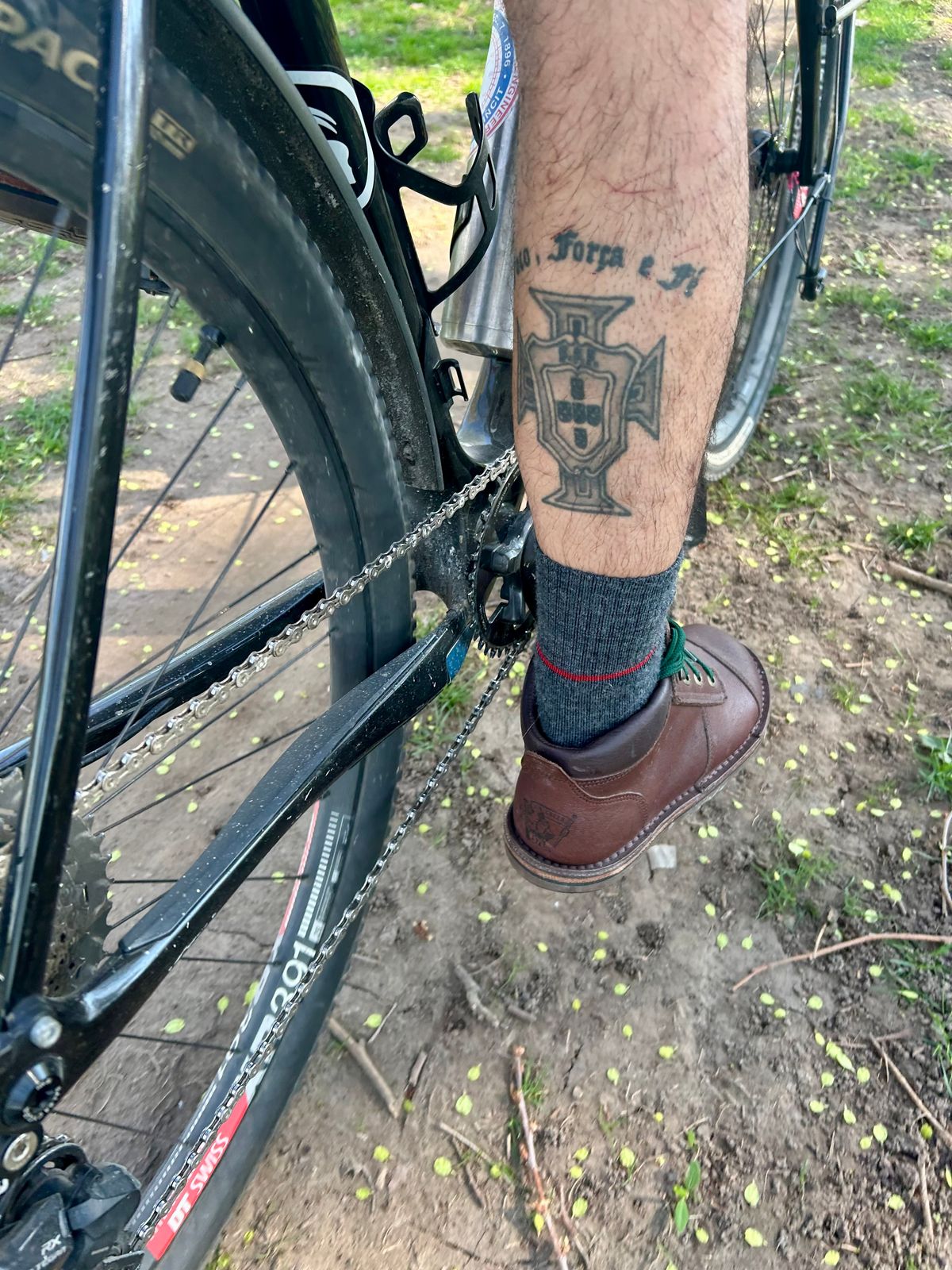 Photo by Vic on April 14, 2026 of the Jim Green African Ranger Barefoot Boot in African Buffalo Skin.
