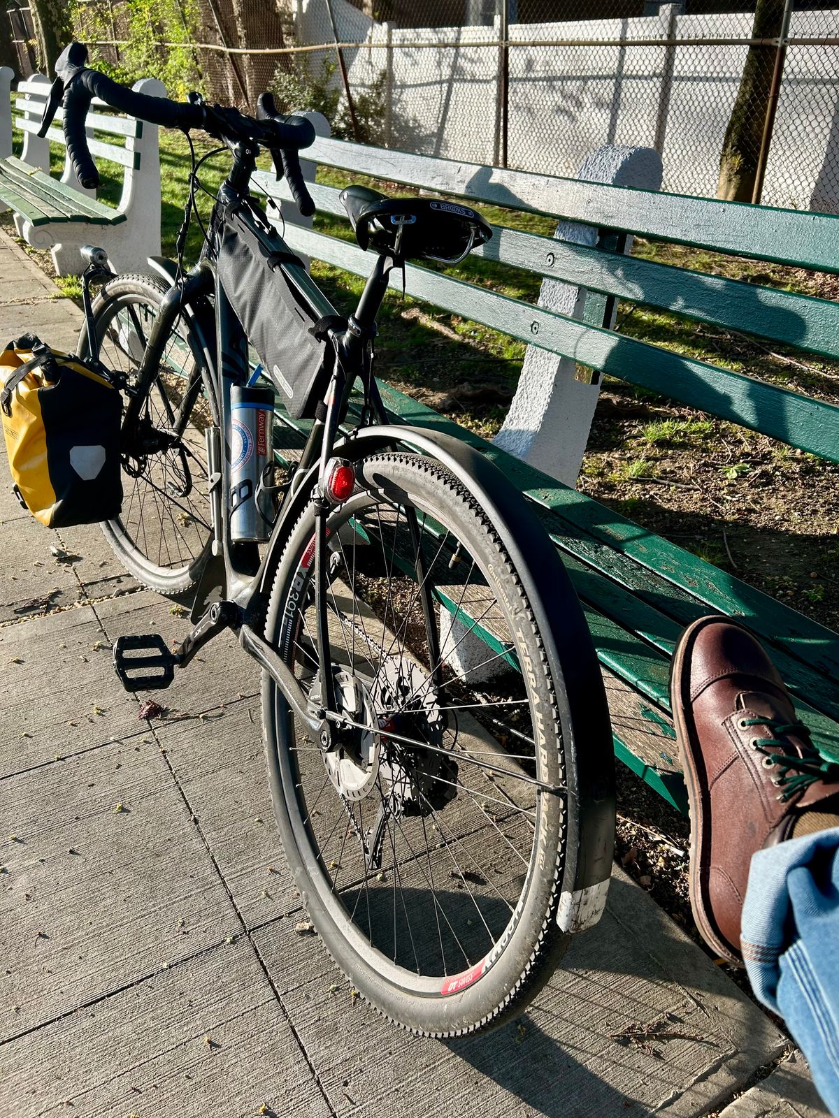 Photo by Vic on April 17, 2026 of the Jim Green African Ranger Barefoot Boot in African Buffalo Skin.