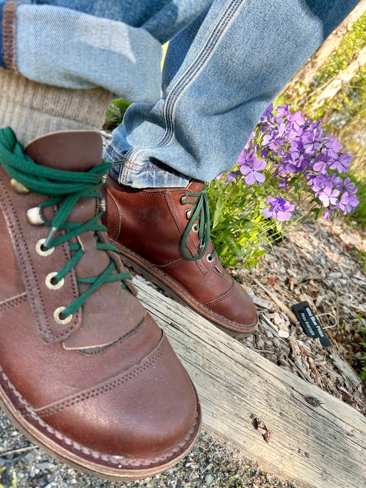 Photo by Vic on April 23, 2026 of the Jim Green African Ranger Barefoot Boot in African Buffalo Skin.