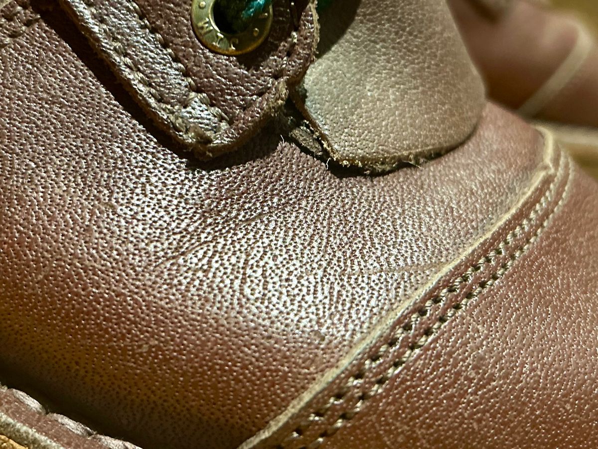 Photo by Vic on April 28, 2026 of the Jim Green African Ranger Barefoot Boot in African Buffalo Skin.