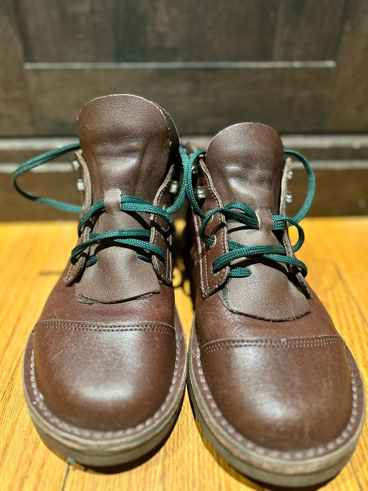 Photo by Vic on April 28, 2026 of the Jim Green African Ranger Barefoot Boot in African Buffalo Skin.