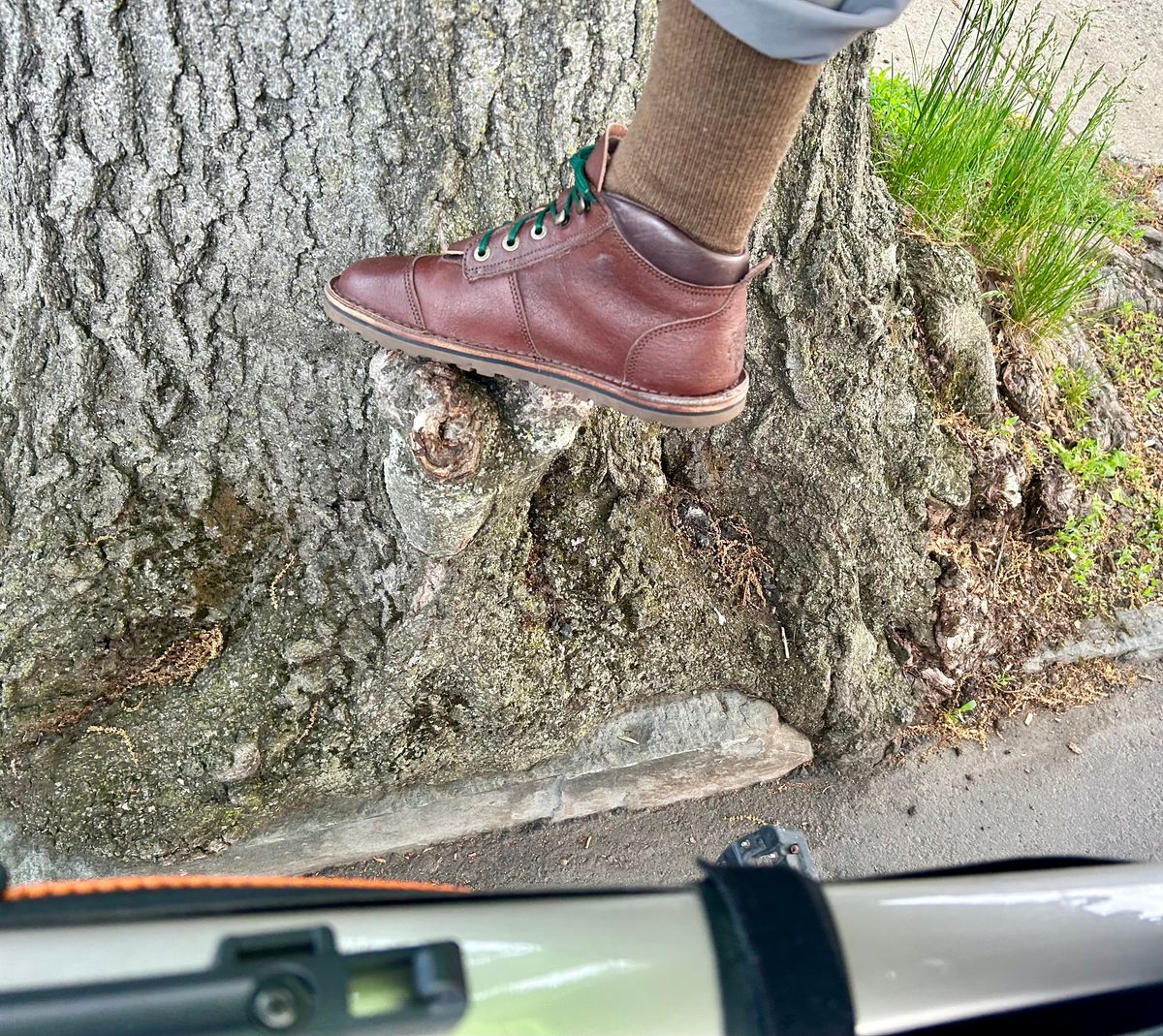Photo by Vic on April 29, 2026 of the Jim Green African Ranger Barefoot Boot in African Buffalo Skin.