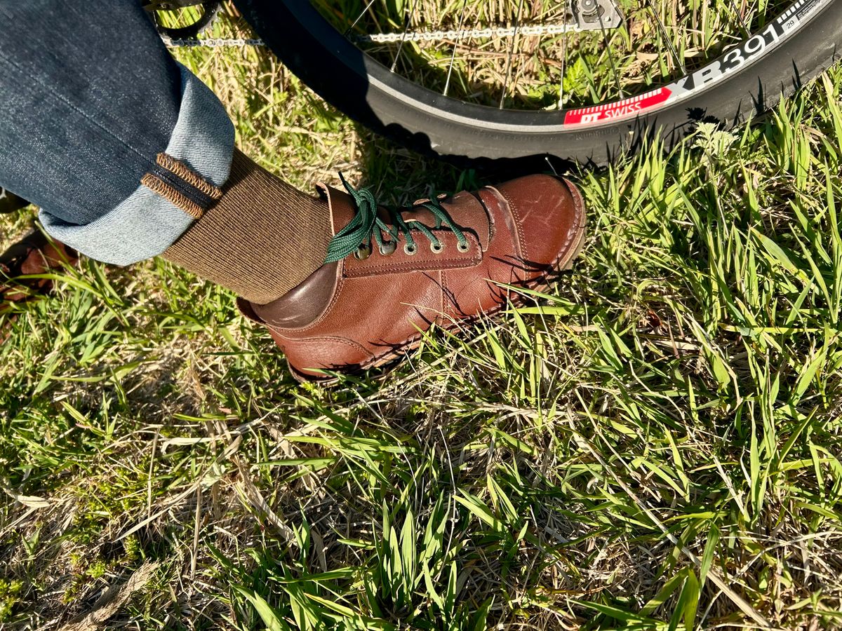 Photo by Vic on May 4, 2026 of the Jim Green African Ranger Barefoot Boot in African Buffalo Skin.