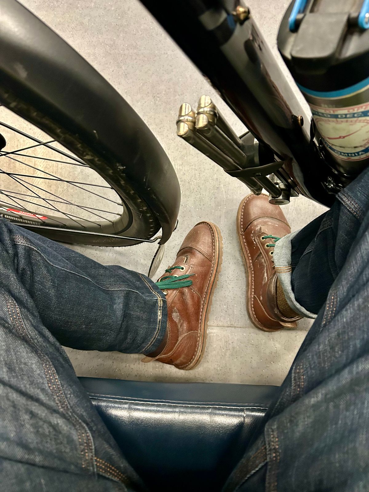 Photo by Vic on May 9, 2026 of the Jim Green African Ranger Barefoot Boot in African Buffalo Skin.