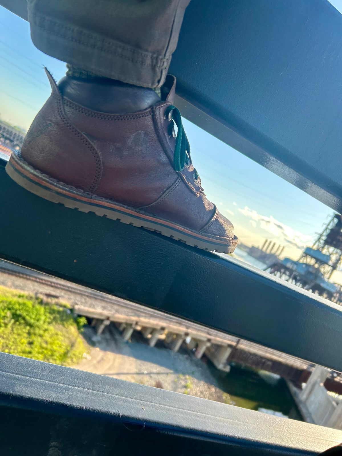 Photo by Vic on May 11, 2026 of the Jim Green African Ranger Barefoot Boot in African Buffalo Skin.