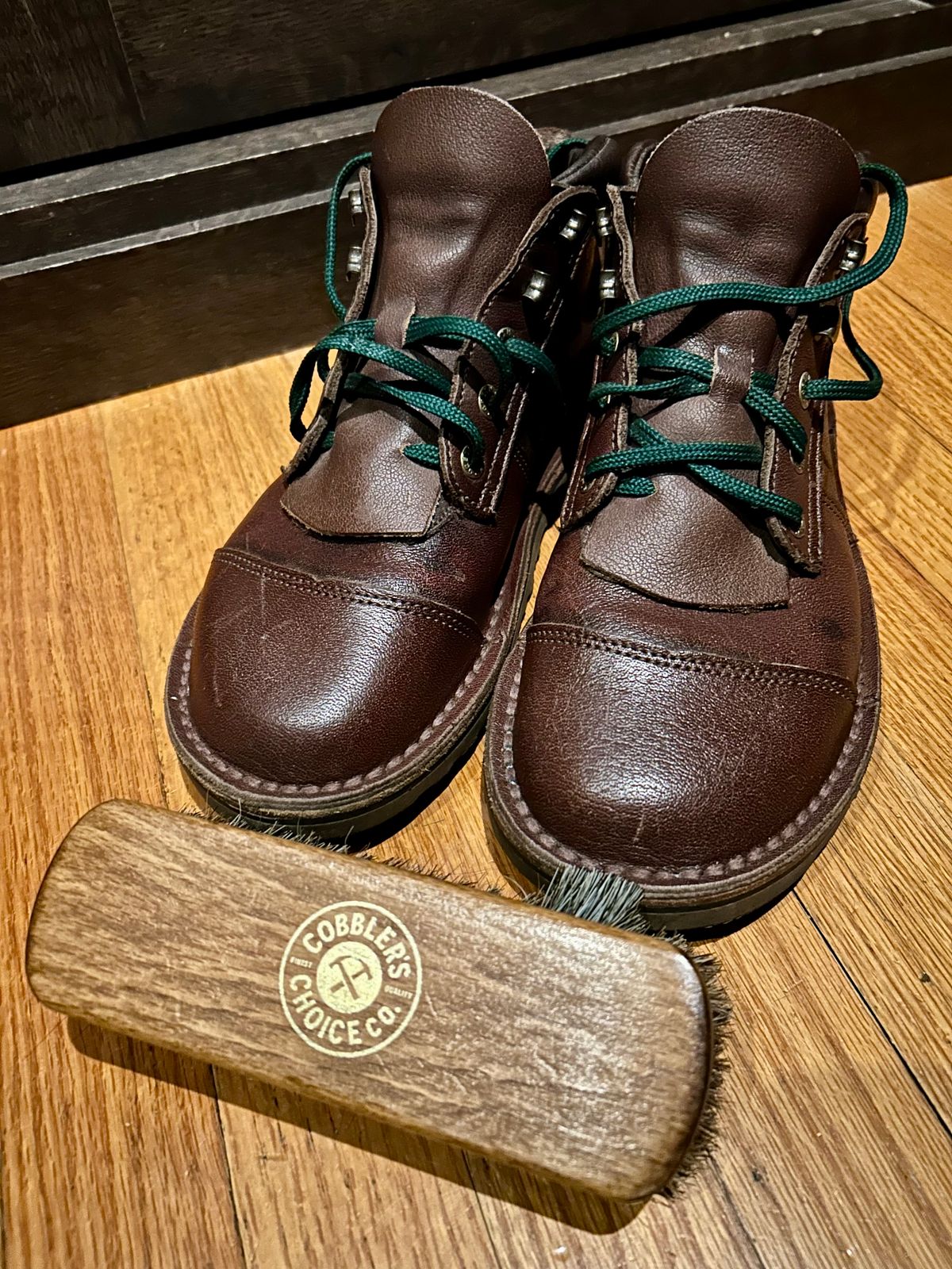 Photo by Vic on May 14, 2026 of the Jim Green African Ranger Barefoot Boot in African Buffalo Skin.