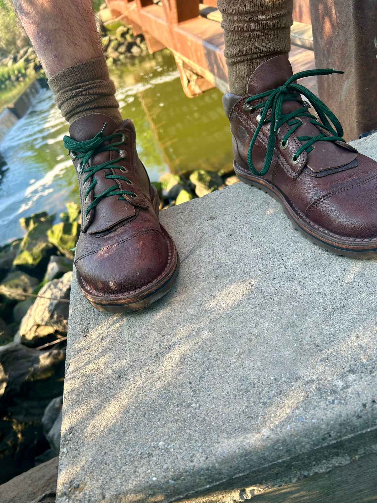 Photo by Vic on May 20, 2026 of the Jim Green African Ranger Barefoot Boot in African Buffalo Skin.
