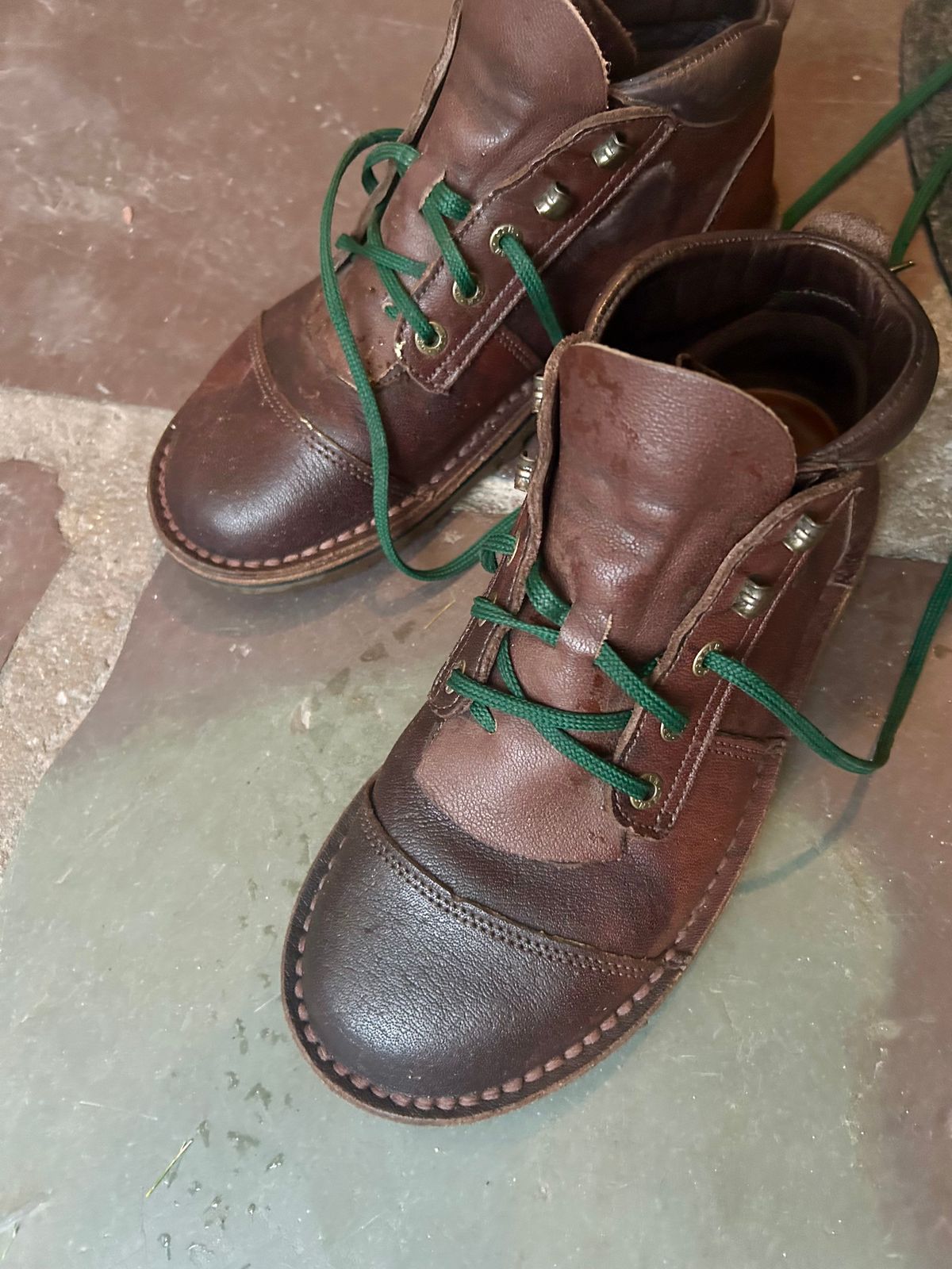 Photo by Vic on May 21, 2026 of the Jim Green African Ranger Barefoot Boot in African Buffalo Skin.