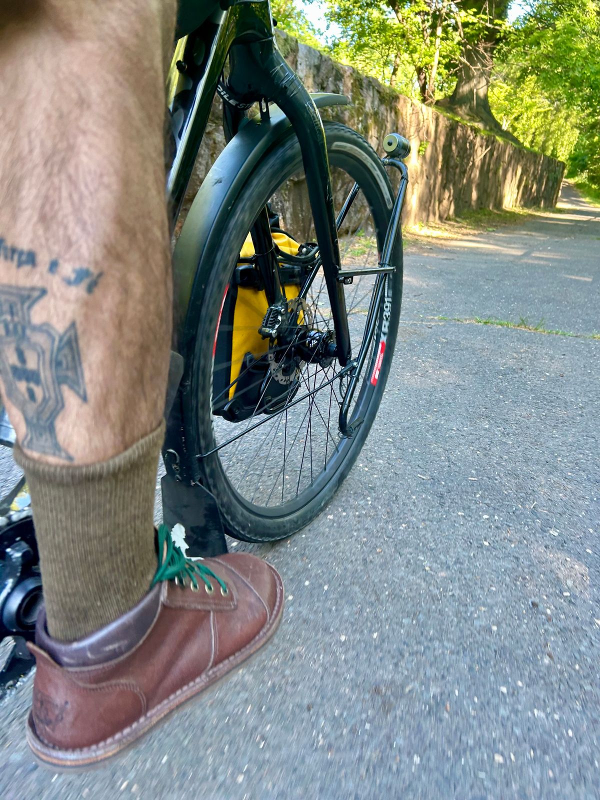 Photo by Vic on June 8, 2026 of the Jim Green African Ranger Barefoot Boot in African Buffalo Skin.
