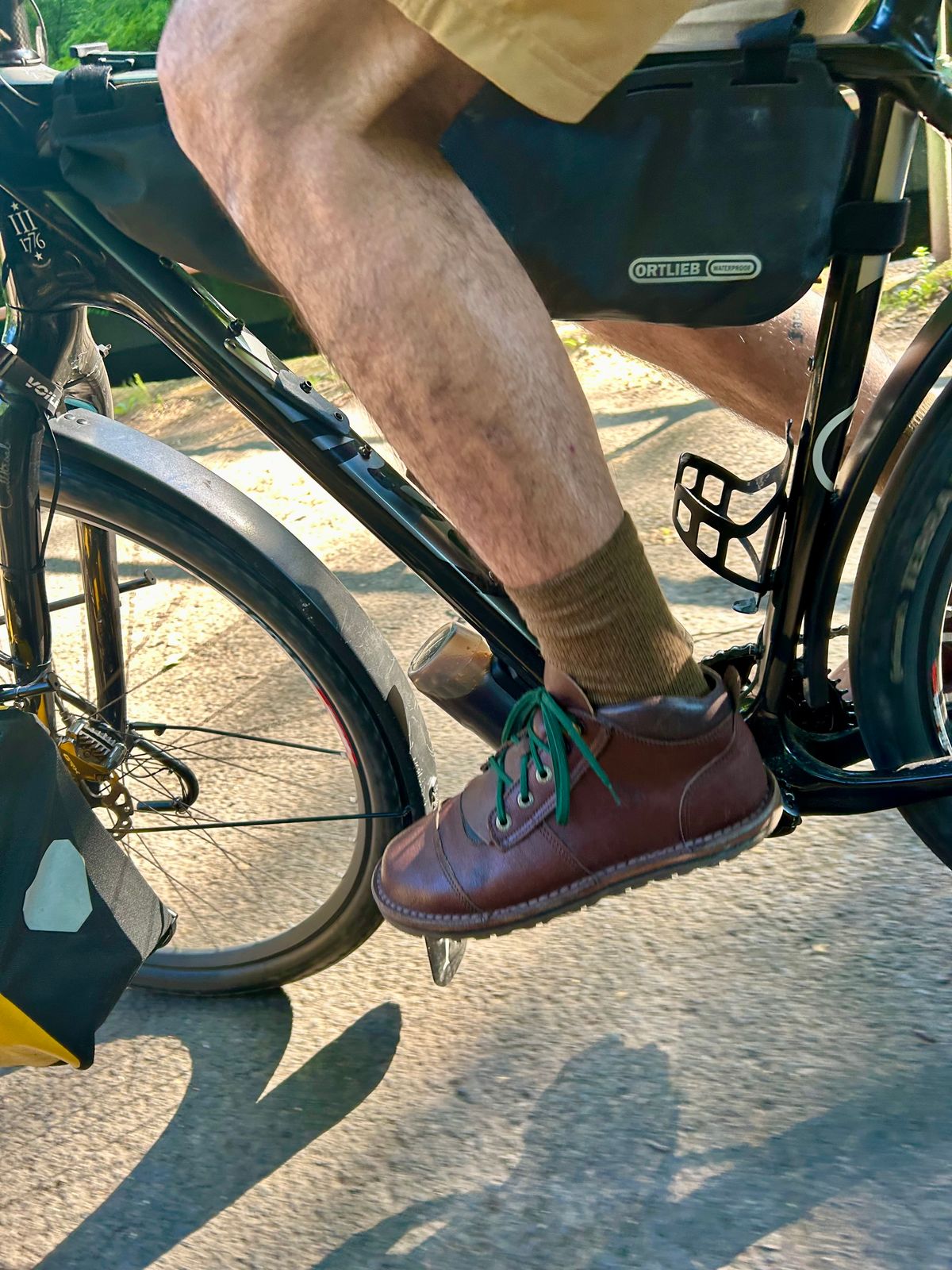 Photo by Vic on June 8, 2026 of the Jim Green African Ranger Barefoot Boot in African Buffalo Skin.
