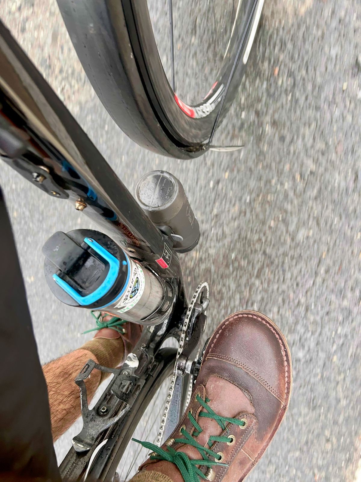 Photo by Vic on June 12, 2026 of the Jim Green African Ranger Barefoot Boot in African Buffalo Skin.