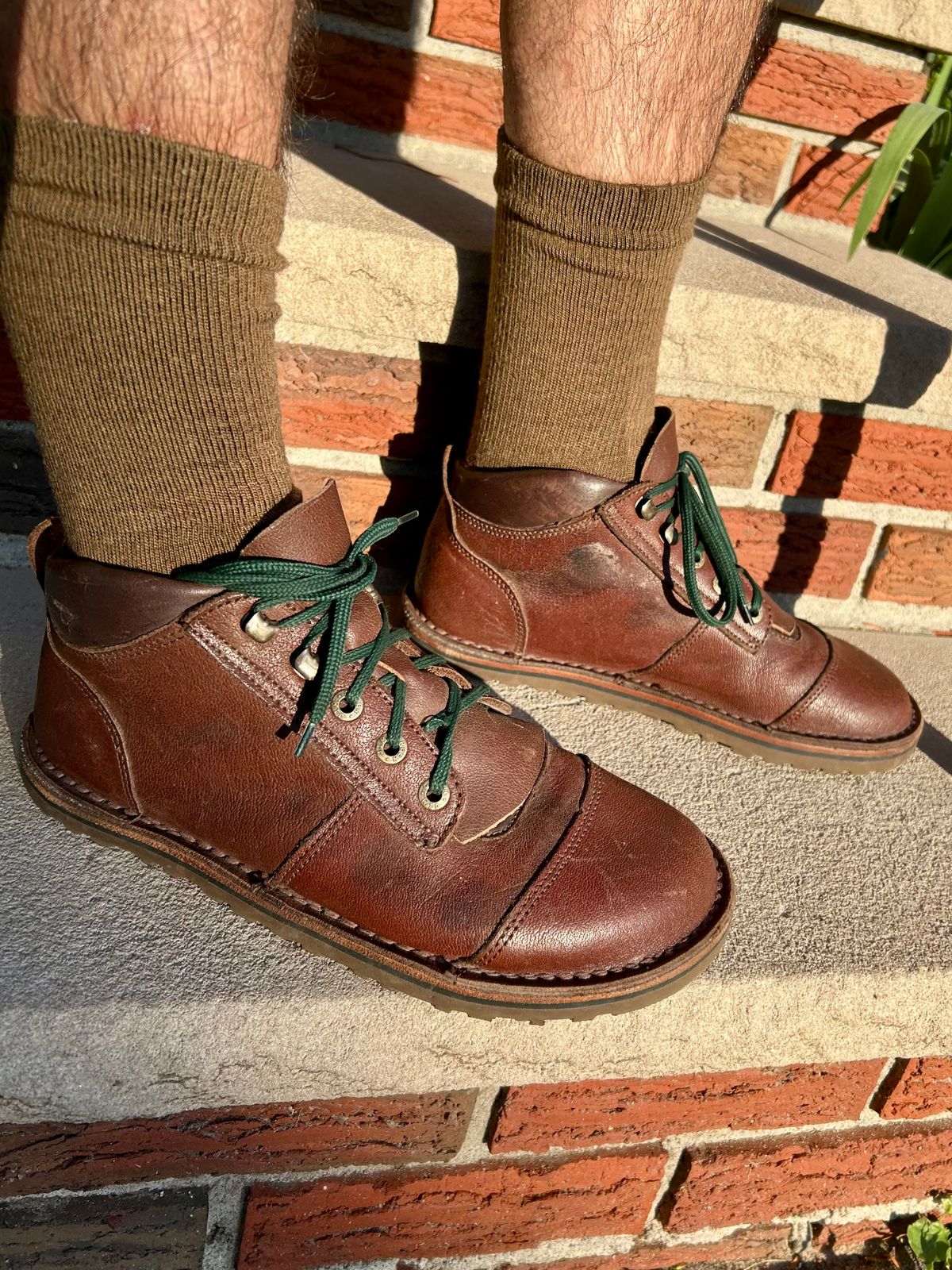 Photo by Vic on June 16, 2026 of the Jim Green African Ranger Barefoot Boot in African Buffalo Skin.