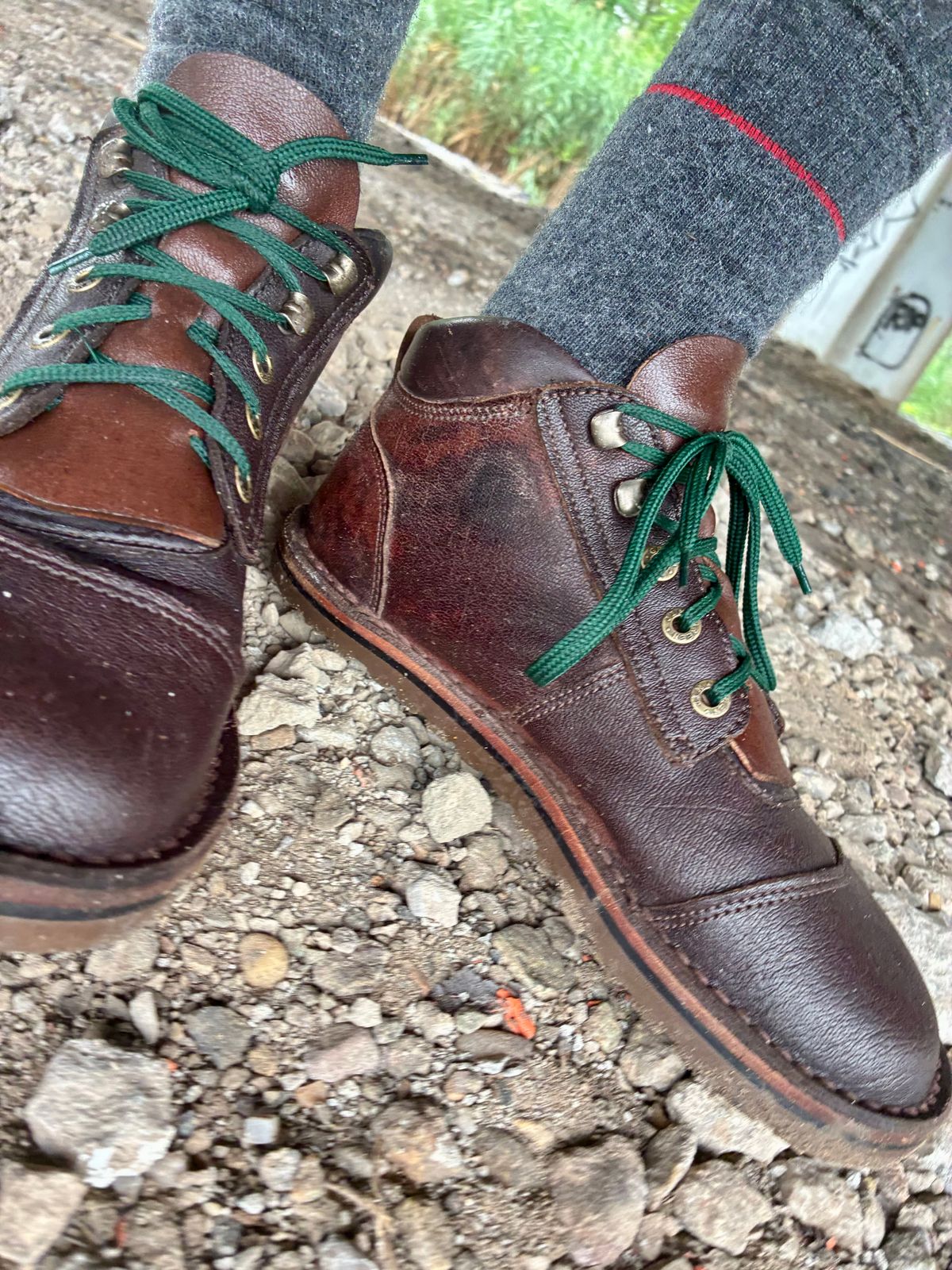 Photo by Vic on June 27, 2026 of the Jim Green African Ranger Barefoot Boot in African Buffalo Skin.