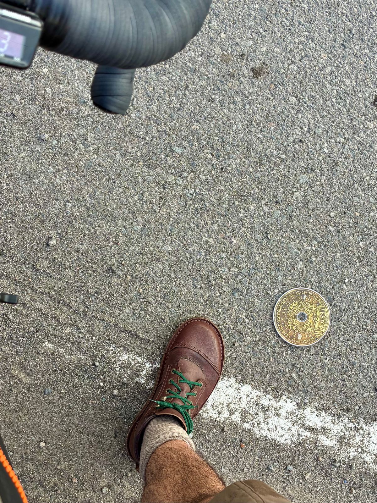 Photo by Vic on June 29, 2026 of the Jim Green African Ranger Barefoot Boot in African Buffalo Skin.