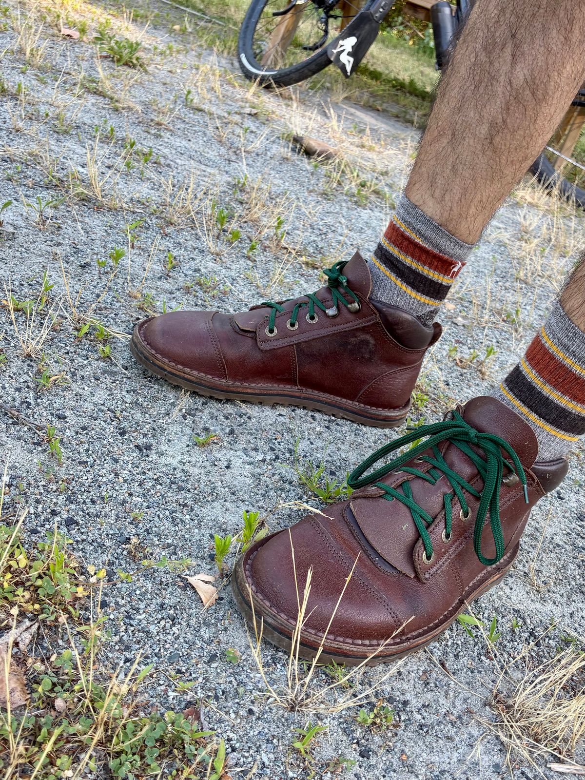 Photo by Vic on July 2, 2026 of the Jim Green African Ranger Barefoot Boot in African Buffalo Skin.