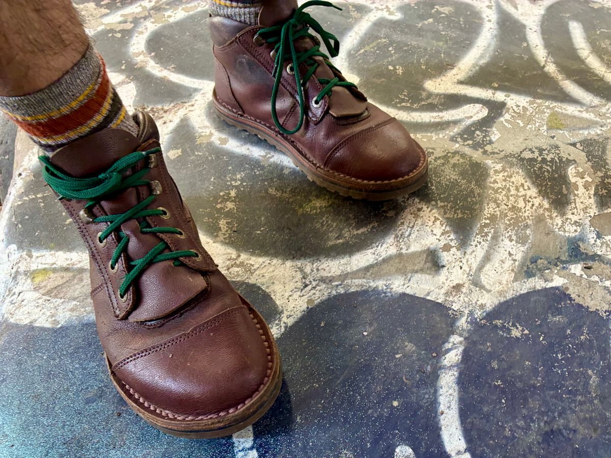 Photo by Vic on July 2, 2026 of the Jim Green African Ranger Barefoot Boot in African Buffalo Skin.