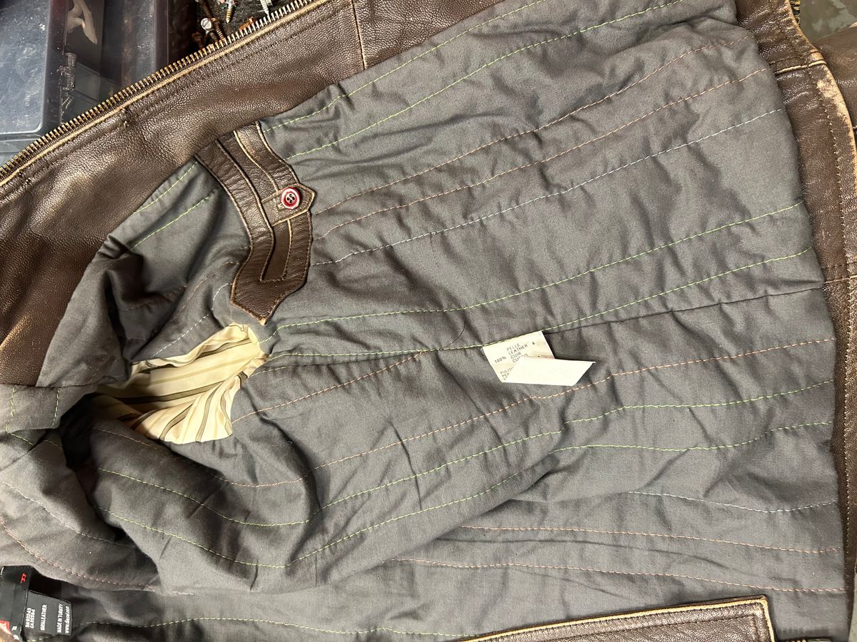 Photo by Vic on October 10, 2025 of the Diesel Motorcycle Style Jacket in Unknown Leather.