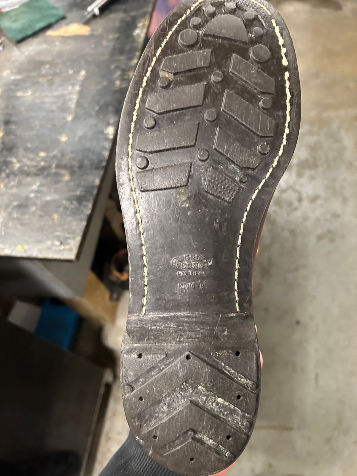 Photo by Vic on January 21, 2026 of the Russell Moccasin Co. Bird Shooter in Brown Oil Tan.