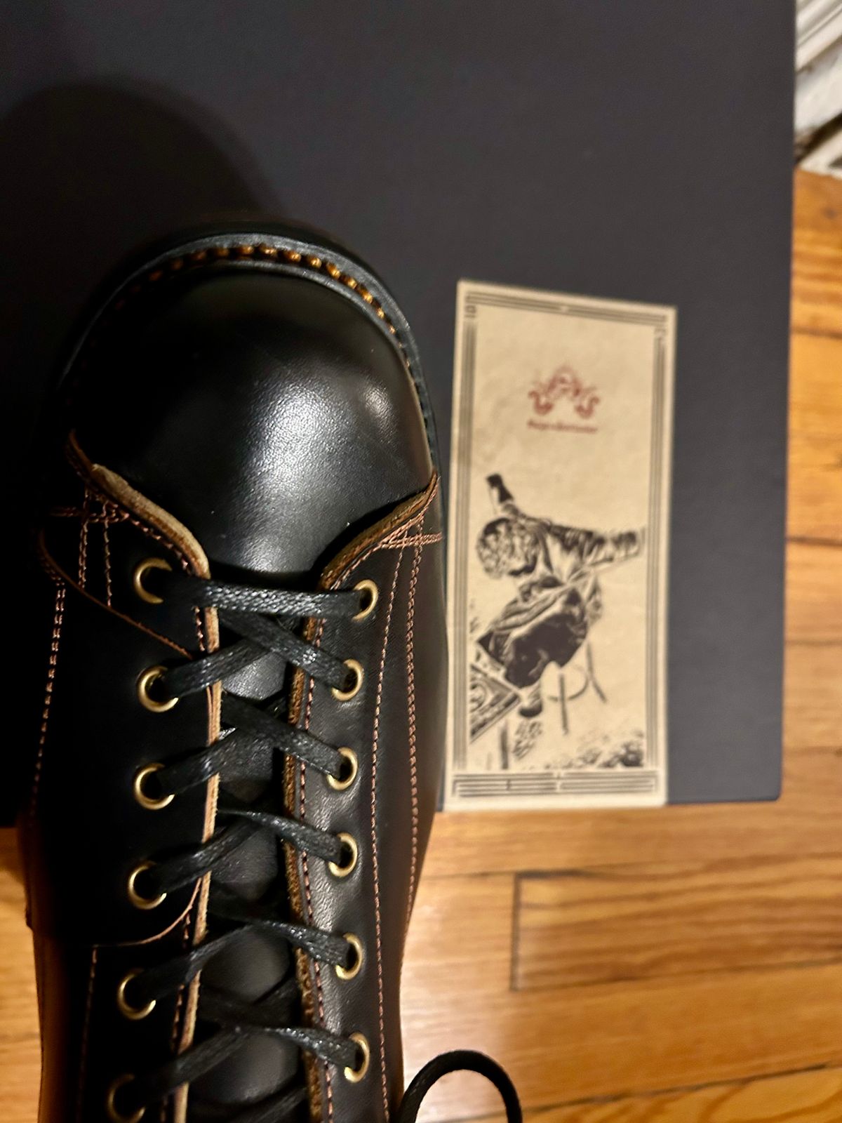 Photo by Vic on December 11, 2025 of the Sagara Cordmaster in Indonesian Black Teacore.