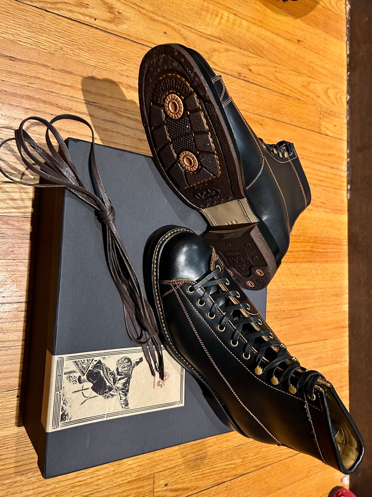 Photo by Vic on December 11, 2025 of the Sagara Cordmaster in Indonesian Black Teacore.