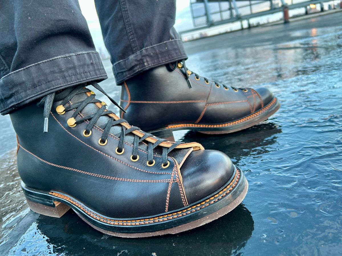 Photo by Vic on December 30, 2025 of the Sagara Cordmaster in Indonesian Black Teacore.