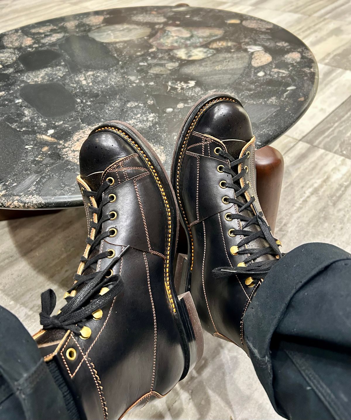 Photo by Vic on February 18, 2026 of the Sagara Cordmaster in Indonesian Black Teacore.