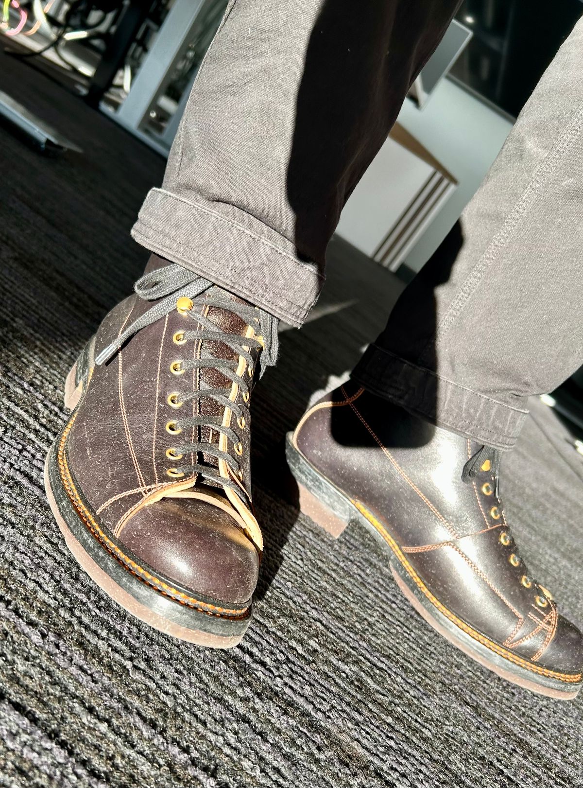 Photo by Vic on March 13, 2026 of the Sagara Cordmaster in Indonesian Black Teacore.