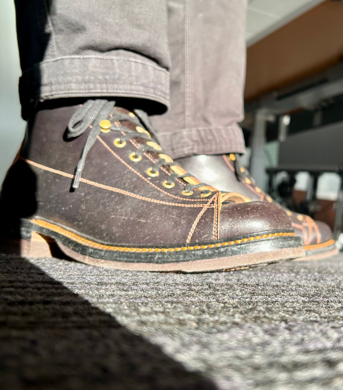 Photo by Vic on March 13, 2026 of the Sagara Cordmaster in Indonesian Black Teacore.