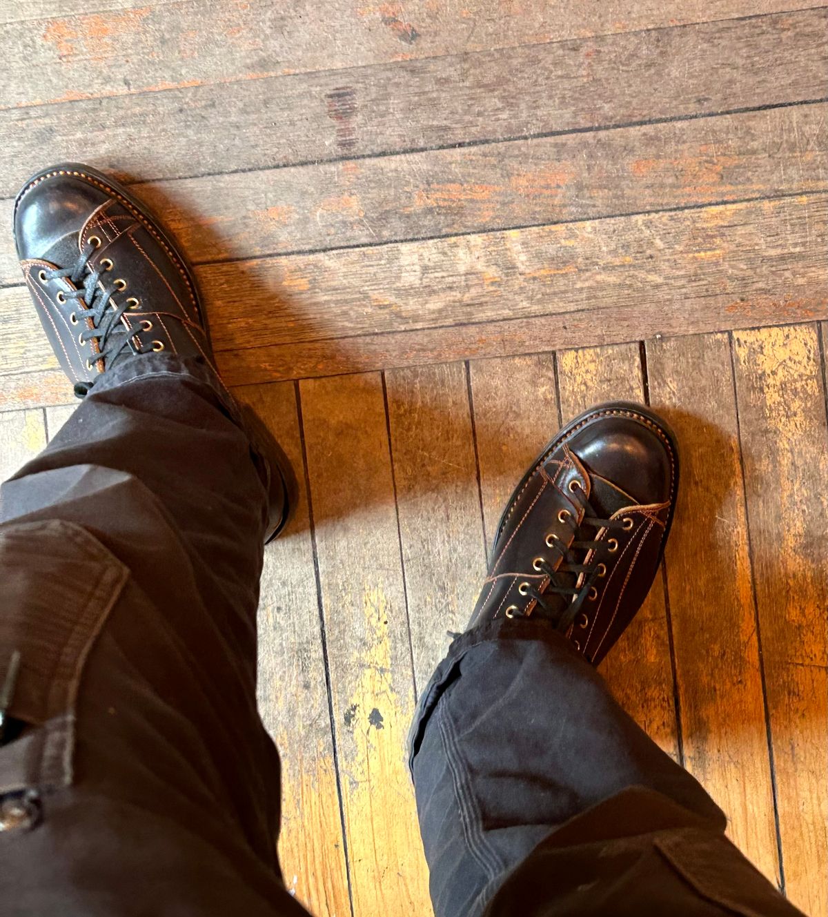 Photo by Vic on March 13, 2026 of the Sagara Cordmaster in Indonesian Black Teacore.