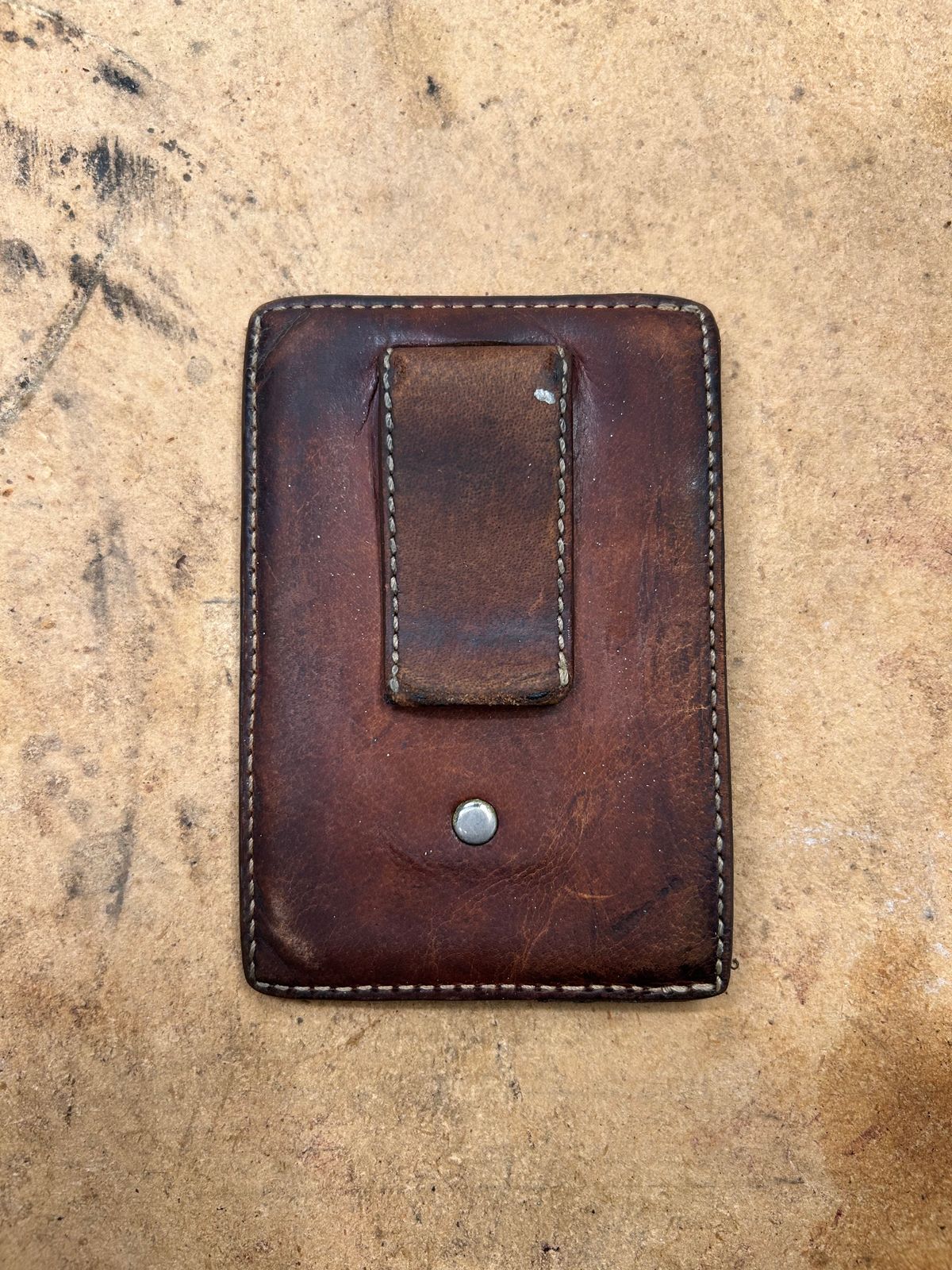 Photo by Vic on November 13, 2025 of the Coach Wallet in Unknown Natural Veg Tan.