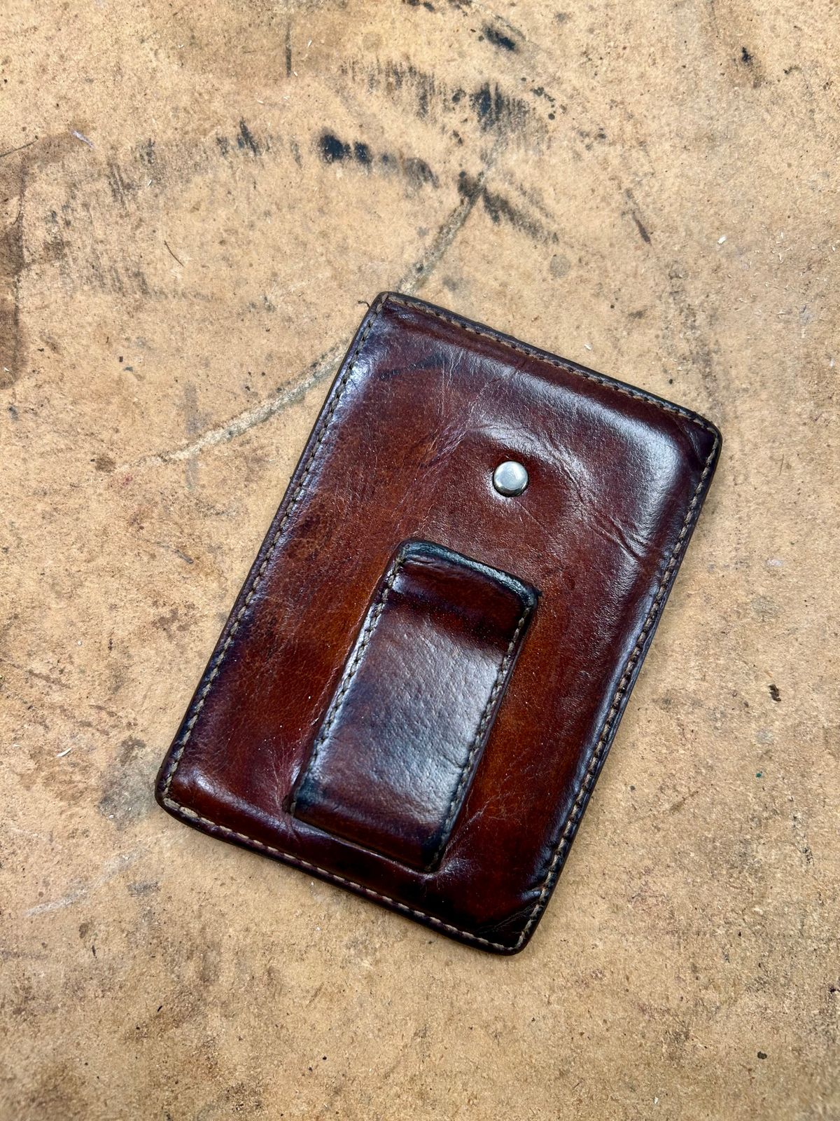 Photo by Vic on November 13, 2025 of the Coach Wallet in Unknown Natural Veg Tan.