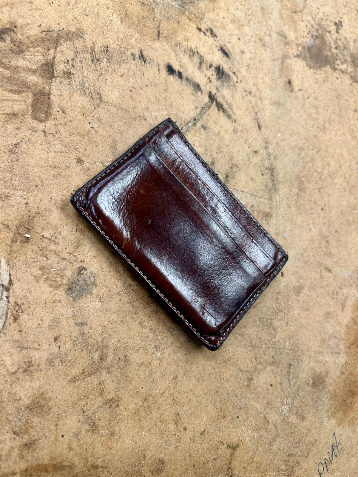 Photo by Vic on November 13, 2025 of the Coach Wallet in Unknown Natural Veg Tan.