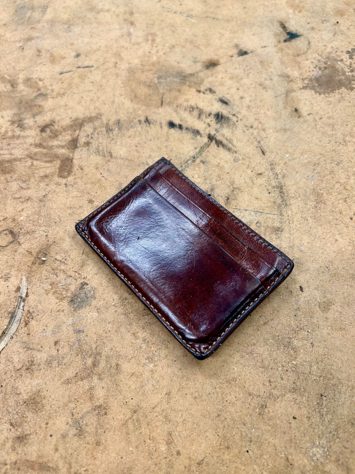 Photo by Vic on November 13, 2025 of the Coach Wallet in Unknown Natural Veg Tan.