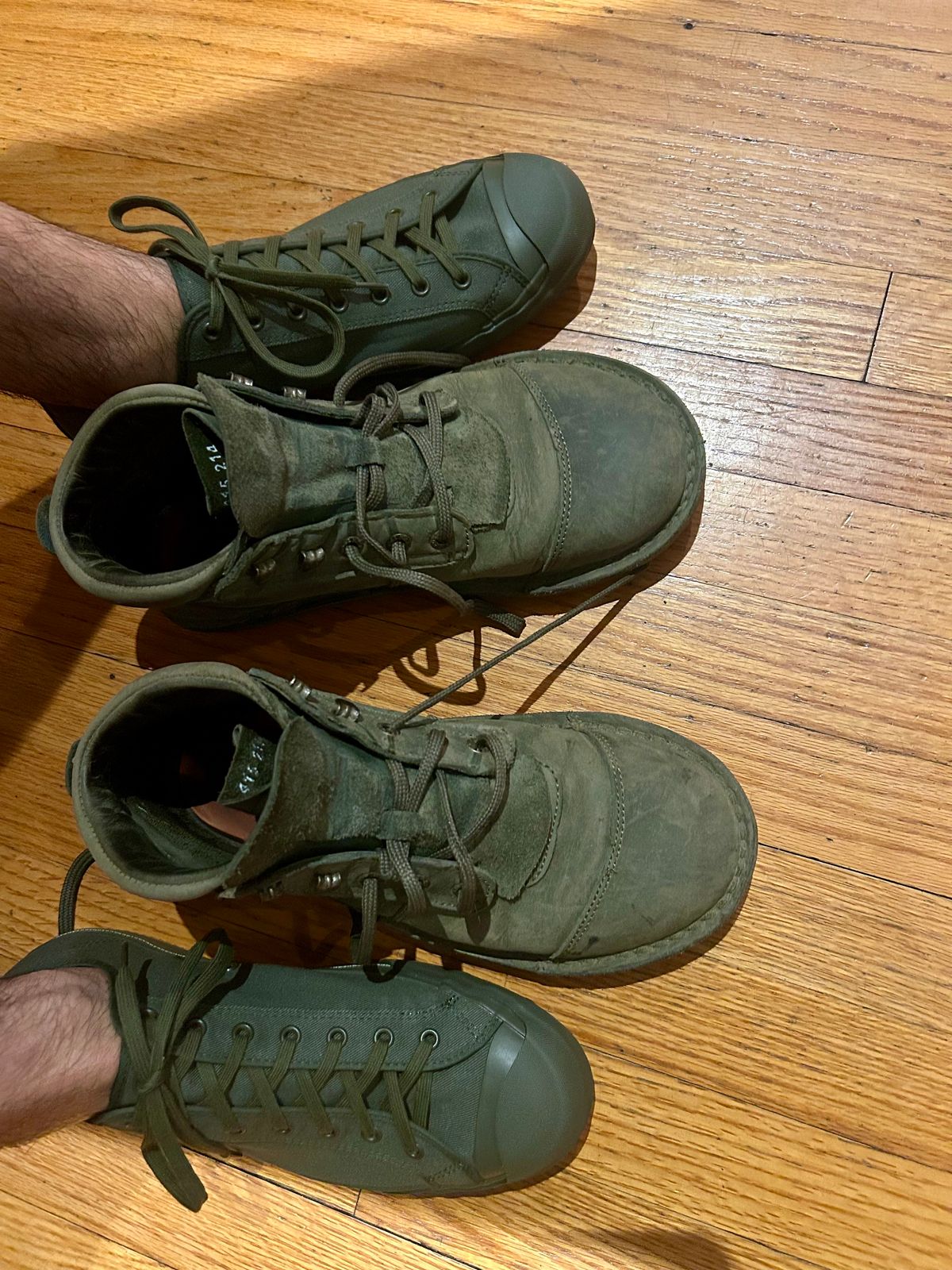 Photo by Vic on May 30, 2026 of the John Lofgren Champion in Olive Canvas.