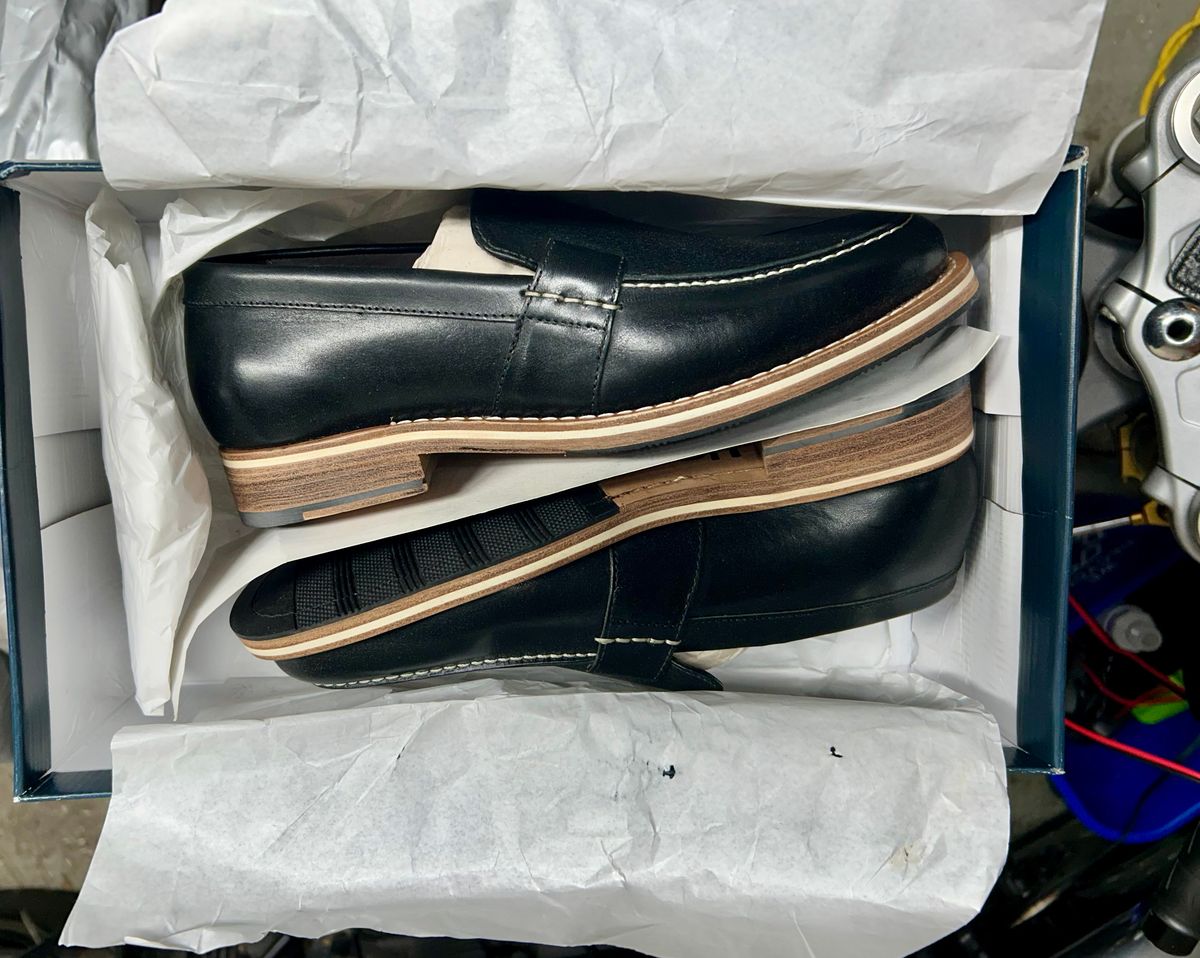 Photo by Vic on March 18, 2026 of the HELM Boots The Wilson in Black Krumenauer Leather.