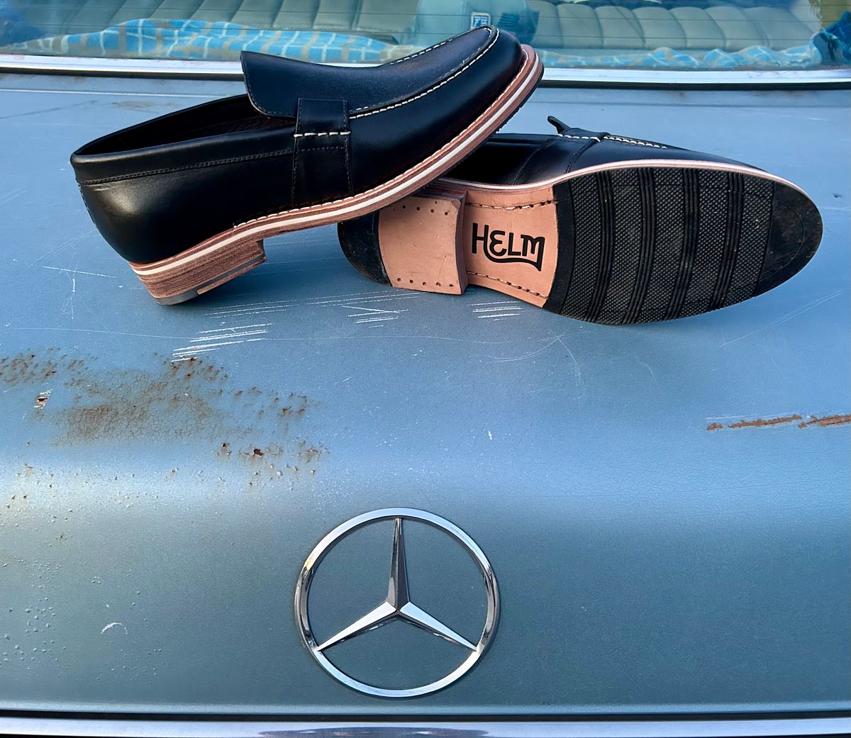 Photo by Vic on March 18, 2026 of the HELM Boots The Wilson in Black Krumenauer Leather.