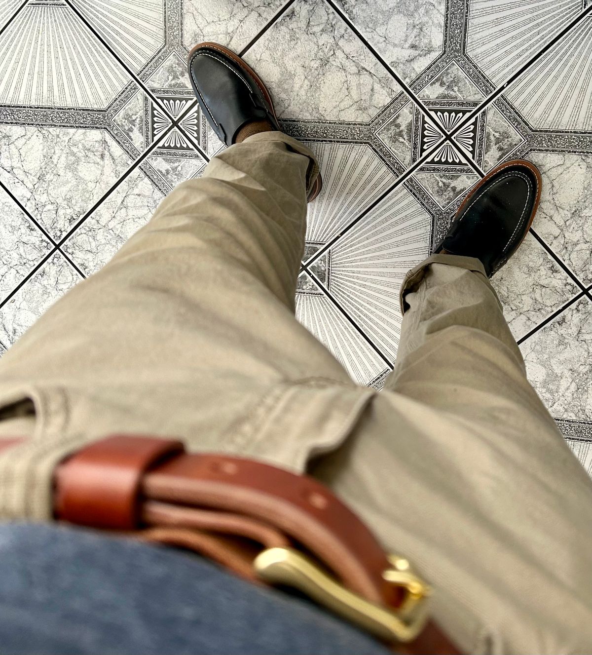 Photo by Vic on March 29, 2026 of the HELM Boots The Wilson in Black Krumenauer Leather.