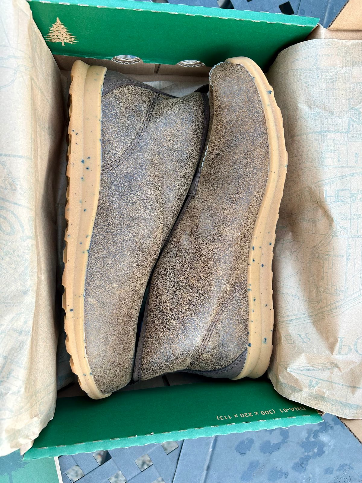 Photo by Vic on April 17, 2026 of the Danner Forest Moc Chukka Boot in Light Brown Full Grain.