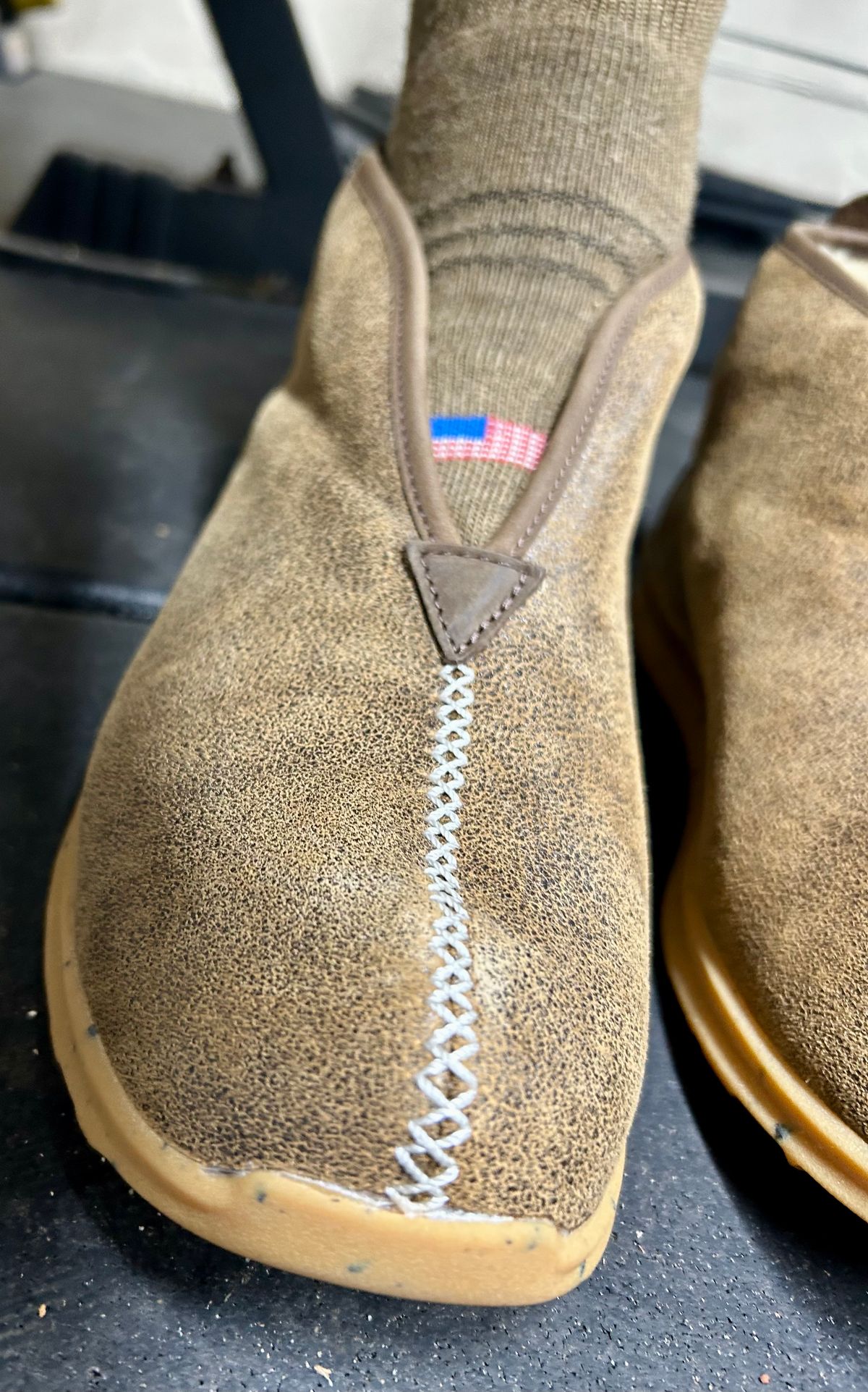Photo by Vic on April 17, 2026 of the Danner Forest Moc Chukka Boot in Light Brown Full Grain.