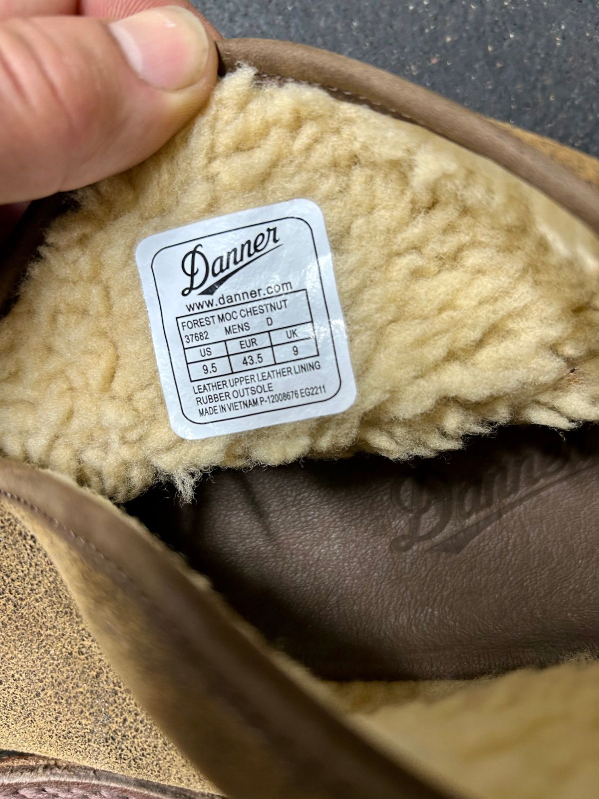 Photo by Vic on April 17, 2026 of the Danner Forest Moc Chukka Boot in Light Brown Full Grain.